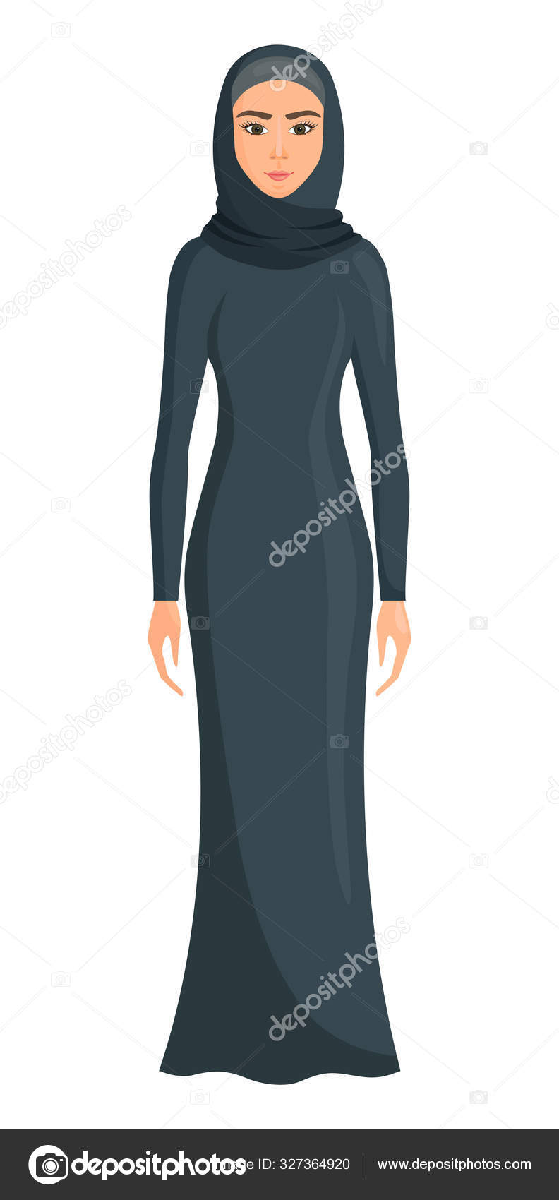 Printed Muslim Women Satin Abaya Dress – Urgarment