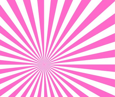 Vektör arka plan şeffaf bir arka plan üzerinde pembe ışınlarının