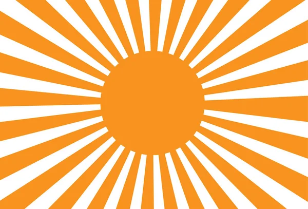 Fundo vetorial de raios laranja Em um fundo transparente — Vetor de Stock