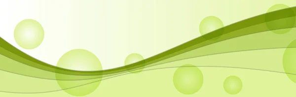 yeşil ve beyaz vektör afiş dalgalardan