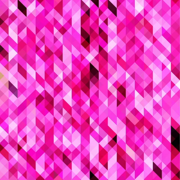 矢量抽象粉红色背景的三角形和菱形 — 图库矢量图片