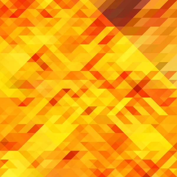 Vektör soyut üçgenler ve edikula turuncu arka plan