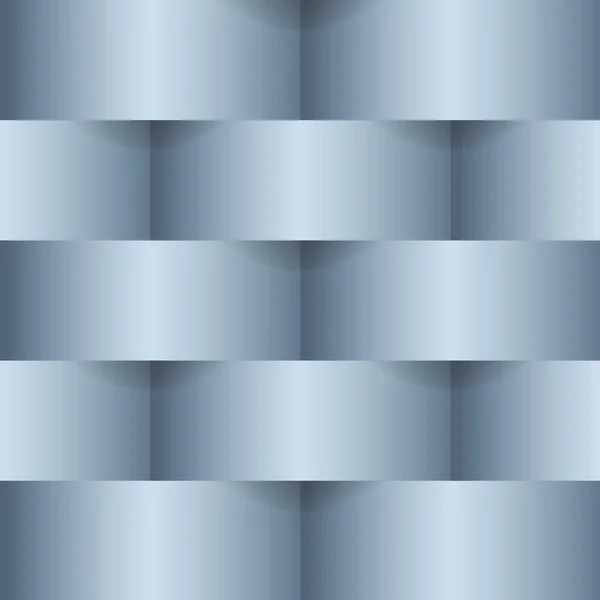 Vector blå sömlös 3d bakgrund — Stock vektor