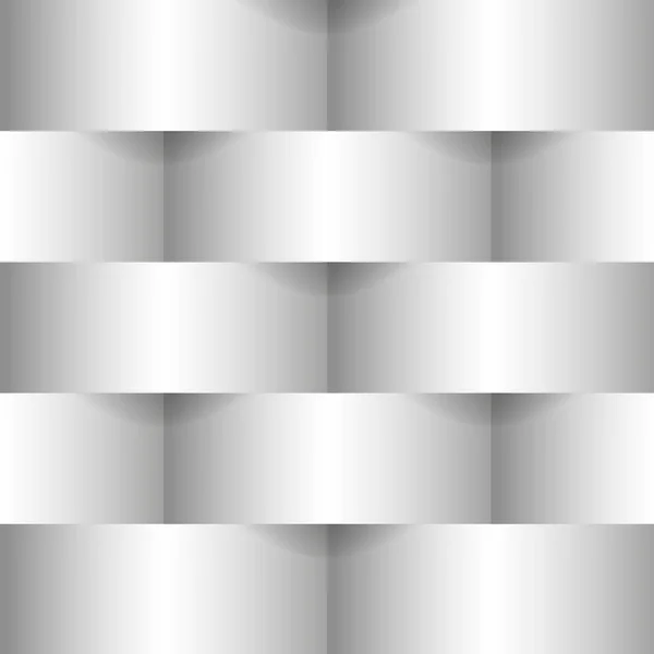 Vektor grå sömlös 3d bakgrund — Stock vektor