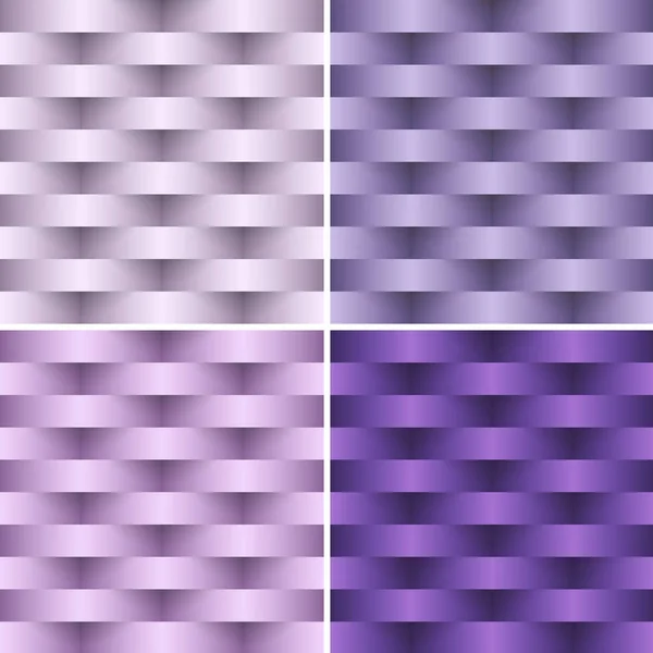 矢量 3d 柳条背景五彩紫色无缝的图 — 图库矢量图片