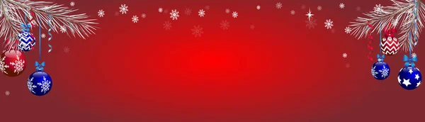 サイトの背景を赤のクリスマス — ストック写真