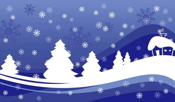 Kış vektör arka plan. EPS 10. Noel kartı.