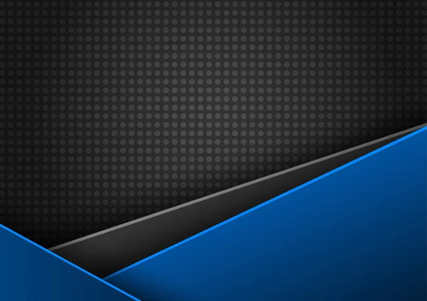 Soyut vektör vektör mavi ve siyah arka plan