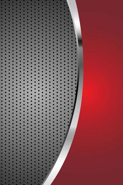 Vektör kırmızı arka plan ile metin için yer