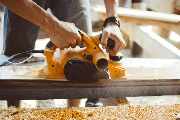 De houtbewerking planer — Stockfoto