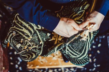 Marangozlar aracı atölye woodcarver