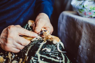 Marangozlar aracı atölye woodcarver