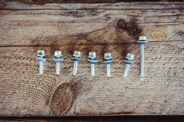 Çatı için ağaç vidaları