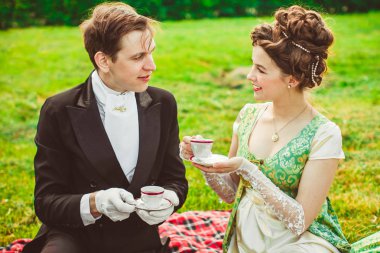 Aristokratlar çay içmek