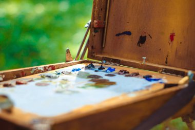 Doğadan sanatçı boyalar