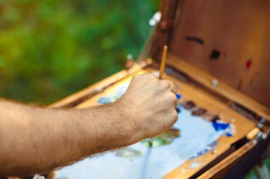 Doğadan sanatçı boyalar