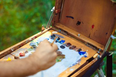 Doğadan sanatçı boyalar