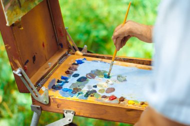 Doğadan sanatçı boyalar