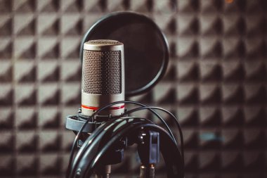 Stüdyo mikrofon stand