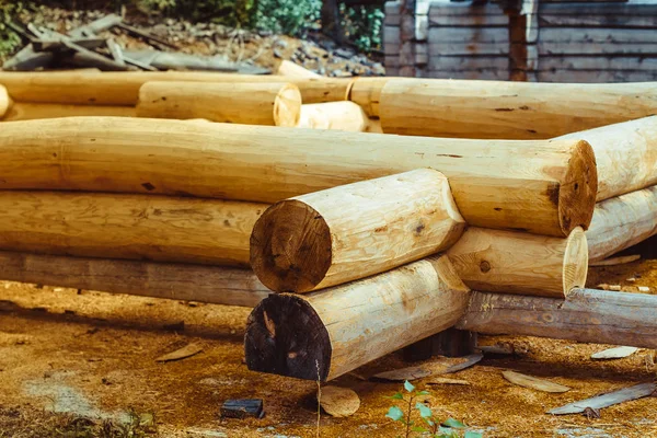 House of lumber — Stock Photo, Image