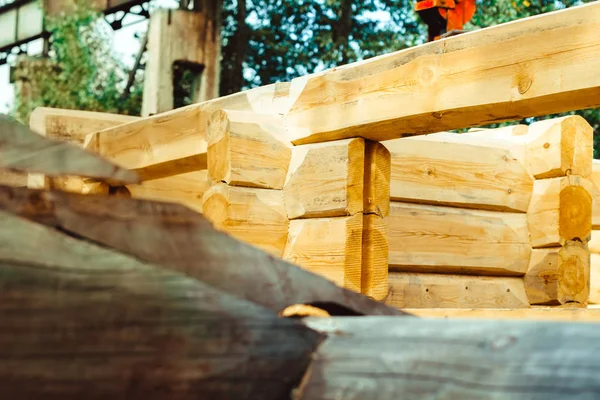 木材の家 — ストック写真