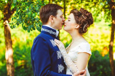 Çift güzel elbiseli