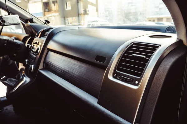 Detalles de ventilación interior del coche — Foto de Stock