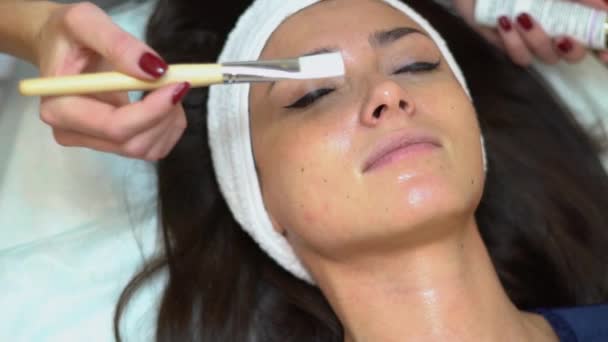 Facial Peels Salon — Stock Video