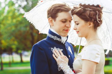 Çift güzel elbiseli