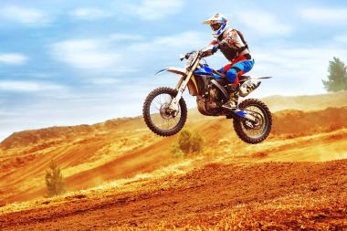 Motocross yarışmalar parça