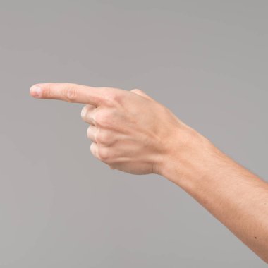 Erkek el gösteren hareketi