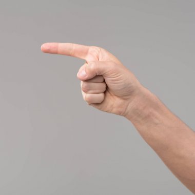 Erkek el gösteren hareketi