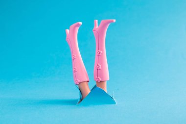 Dalış komik yaratıcı soyut yaz ve moda kavramı.