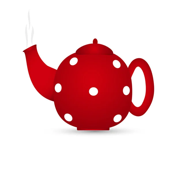 La sartén de cocina aislada sobre fondo blanco — Vector de stock