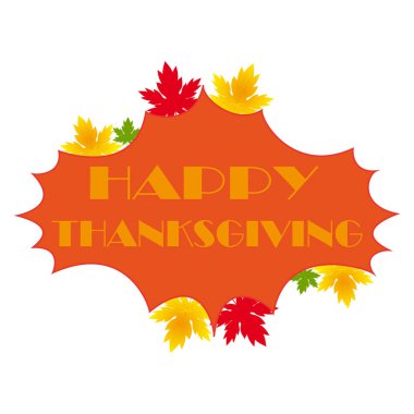 Yazıt kartpostal için şükran günü akçaağaç yaprakları