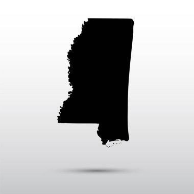 mississippi eyaleti ABD Haritası