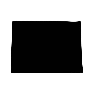 Beyaz bir arka plan harita üzerinde ABD Colorado Eyaleti.