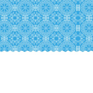 Kartpostal Doğu Asya Tibet desen için şablon. Vektör çizim