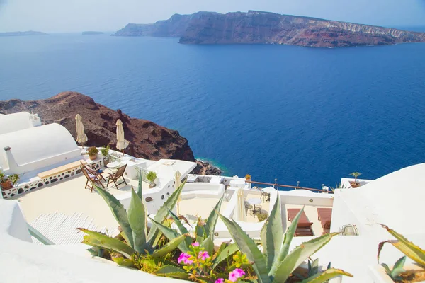 Reser på ön Santorini — Stockfoto