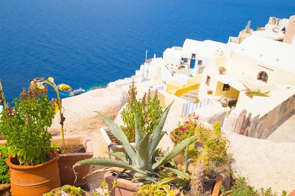 Reser på ön Santorini — Stockfoto