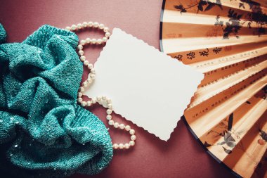 retro fan ile grafik tasarım için vintage arka plan