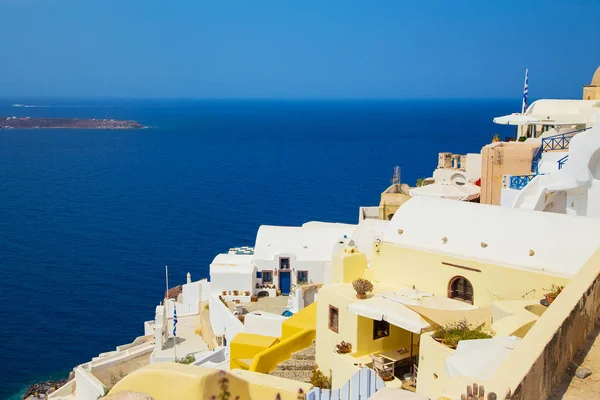 Sevärdheterna i fantastiska Santorini, ön av Saint Irini — Stockfoto