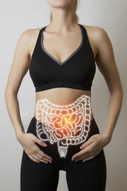 kadın vücudunda bağırsak görüntüleme