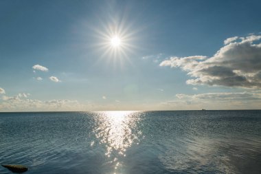 Güzel deniz manzarası