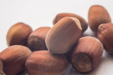 Olgun ceviz arka plan makro