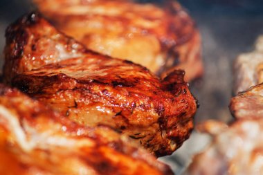 açık havada mangal