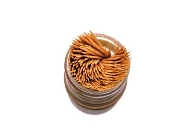 Beyaz arkaplanda kürdan