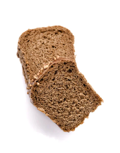 Brood op een witte achtergrond — Stockfoto