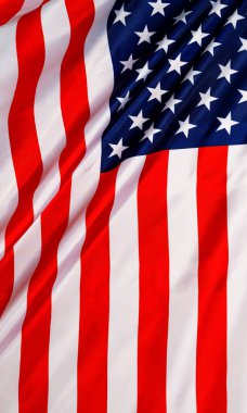 Amerikan bayrağı - özgürlük ve bağımsızlık sembolü