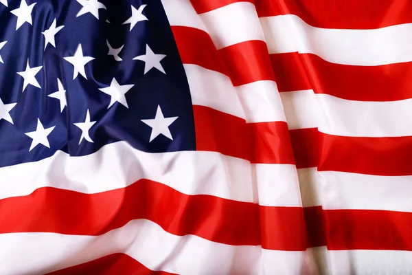 Bandera americana - símbolo de libertad e independencia — Foto de Stock